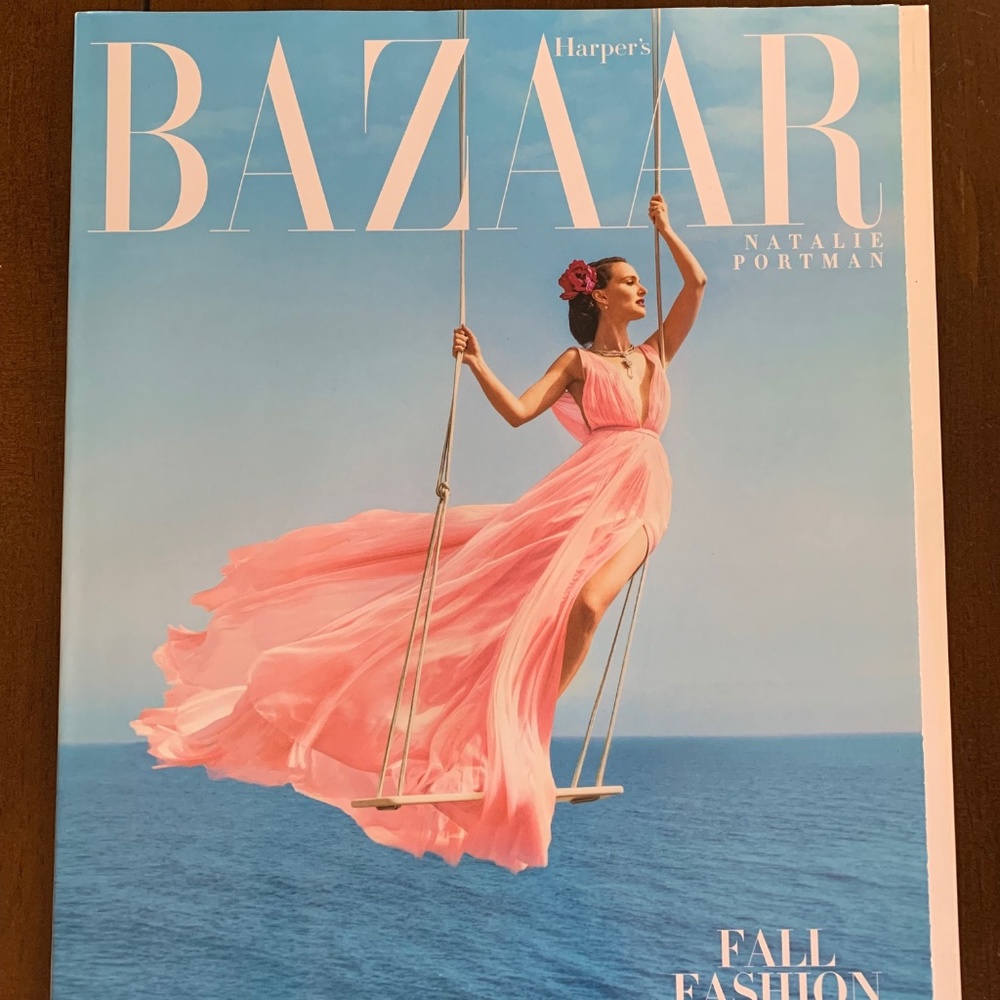 Bazaar Magazine Natalie Portman August 2015